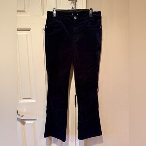 J. Jill Women’s Dark Blue Corduroy Pants